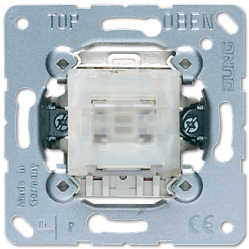 Выключатель самовозвратный без накладки без рамки Jung CD500 1-кл. фото Выключатель самовозвратный без накладки без рамки Jung CD500 1-кл. картинка